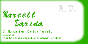 marcell darida business card